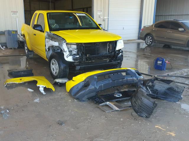 1N6BD0CT8CC483191 - 2012 NISSAN FRONTIER S YELLOW photo 1