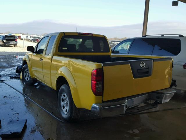 1N6BD0CT8CC483191 - 2012 NISSAN FRONTIER S YELLOW photo 3