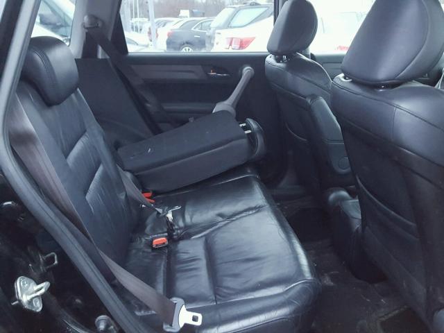 JHLRE48707C107868 - 2007 HONDA CR-V EXL BLACK photo 6