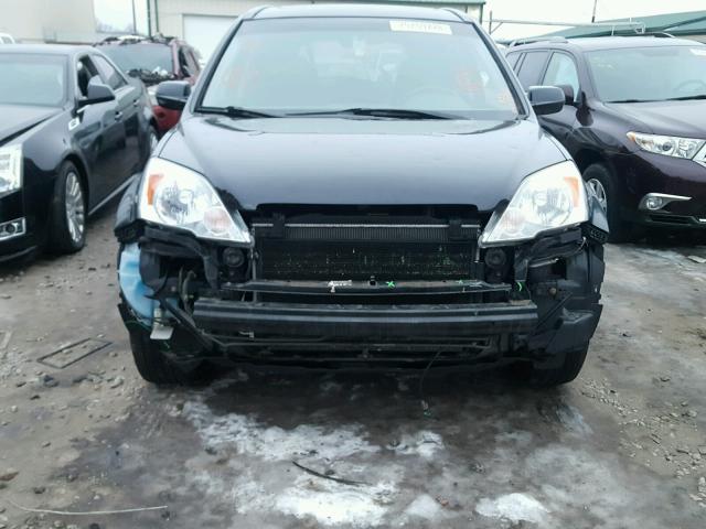 JHLRE48707C107868 - 2007 HONDA CR-V EXL BLACK photo 9