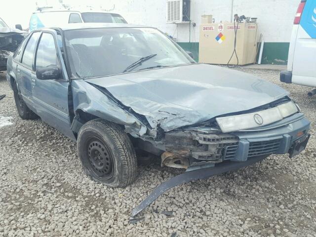 1G2WH54TXPF307188 - 1993 PONTIAC GRAND PRIX TURQUOISE photo 1