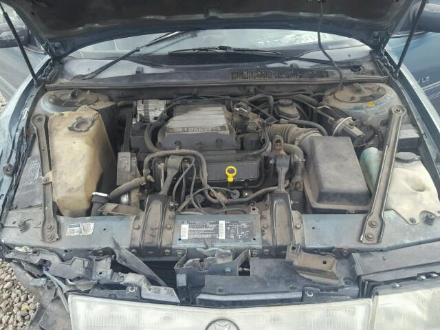 1G2WH54TXPF307188 - 1993 PONTIAC GRAND PRIX TURQUOISE photo 7