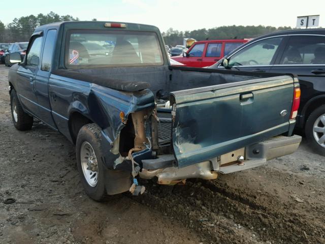 1FTYR14C8WPB24052 - 1998 FORD RANGER SUP GREEN photo 3