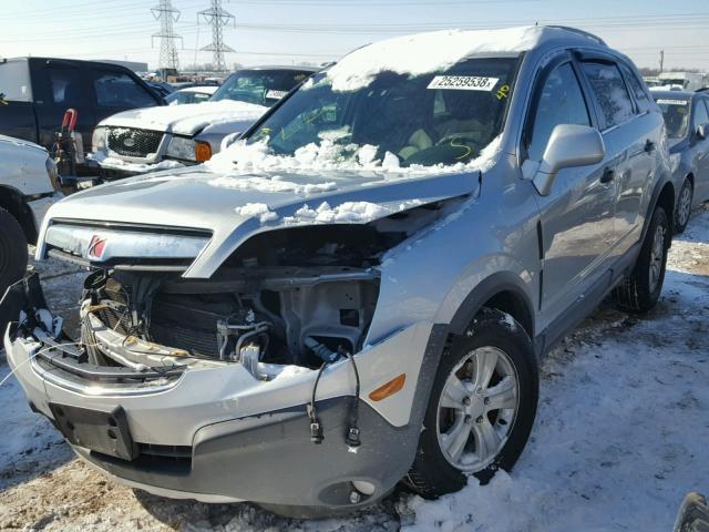 3GSCL33P69S559156 - 2009 SATURN VUE XE SILVER photo 2