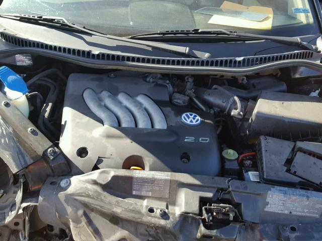 3VWBA21C1XM439948 - 1999 VOLKSWAGEN NEW BEETLE შავი ფოტო 7