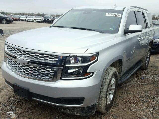 1GNSCBKC1GR104979 - 2016 CHEVROLET TAHOE C150 SILVER photo 2