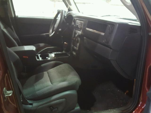 1J8HG48K08C172382 - 2008 JEEP COMMANDER ნარინჯისფერი ფოტო 5