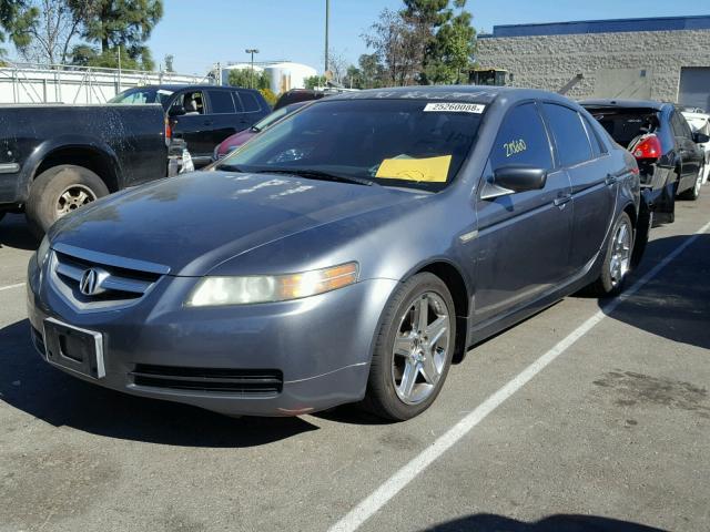 19UUA66275A031100 - 2005 ACURA TL GRAY photo 2