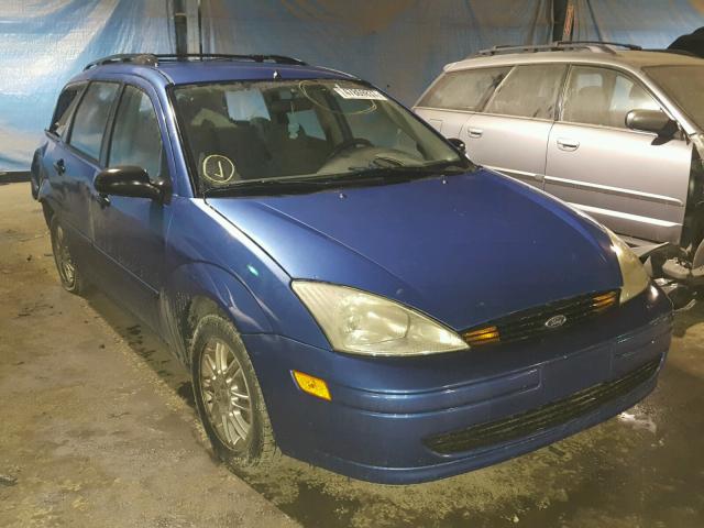 1FAFP36302W341011 - 2002 FORD FOCUS SE BLUE photo 1