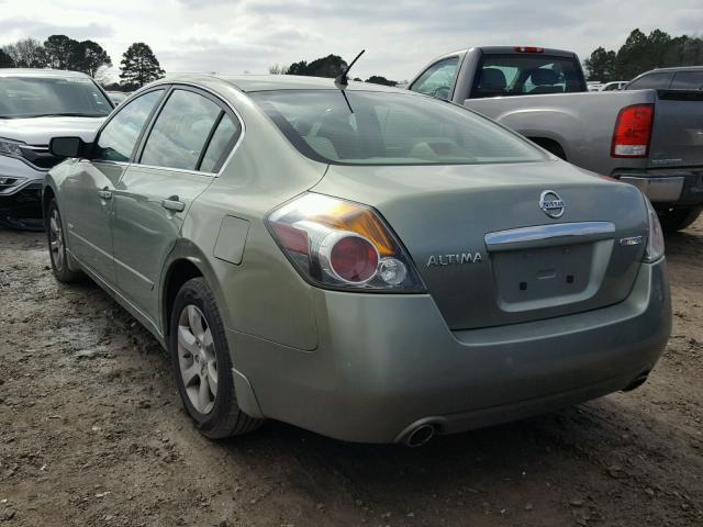 1N4CL21EX7C225597 - 2007 NISSAN ALTIMA HYB GREEN photo 3