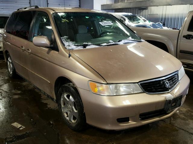 2HKRL18681H574119 - 2001 HONDA ODYSSEY EX GOLD photo 1