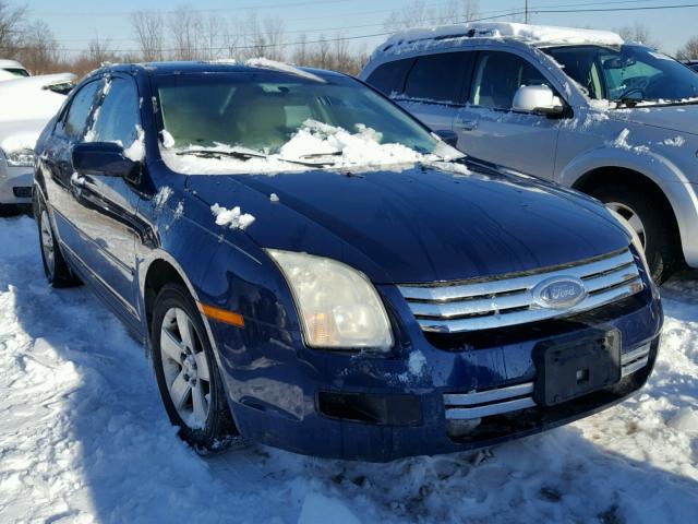 3FAFP07146R113582 - 2006 FORD FUSION SE BLUE photo 1