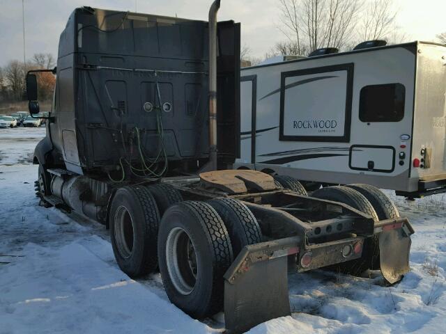 2HSCTAPR09C126807 - 2009 INTERNATIONAL PROSTAR BLACK photo 3