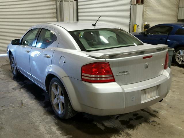 1B3LC76M08N227857 - 2008 DODGE AVENGER R/ SILVER photo 3