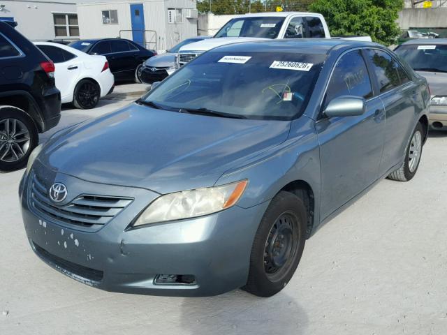 4T1BE46K77U712658 - 2007 TOYOTA CAMRY NEW GREEN photo 2