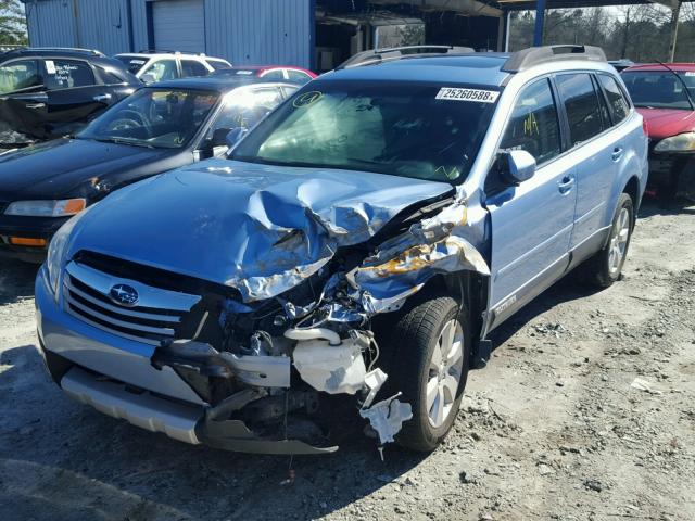 4S4BRBKC8C3223385 - 2012 SUBARU OUTBACK 2. BLUE photo 2