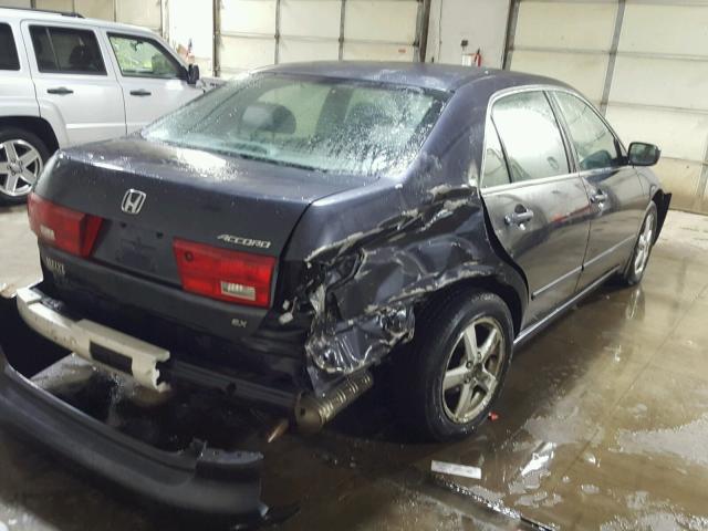 1HGCM56765A007234 - 2005 HONDA ACCORD EX GRAY photo 4