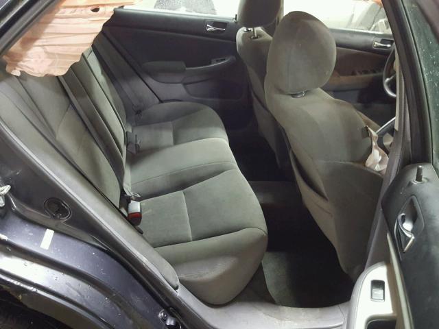 1HGCM56765A007234 - 2005 HONDA ACCORD EX GRAY photo 6