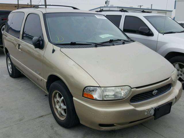 4N2XN11T9XD820432 - 1999 NISSAN QUEST SE GOLD photo 1