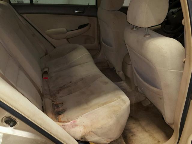 1HGCM56156A110139 - 2006 HONDA ACCORD VAL GOLD photo 6