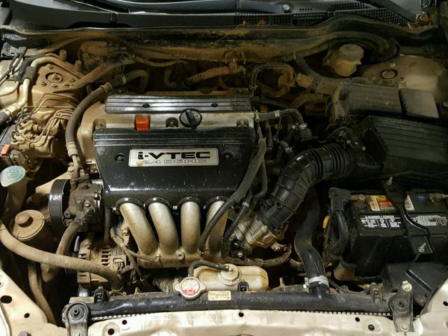 1HGCM56156A110139 - 2006 HONDA ACCORD VAL GOLD photo 7