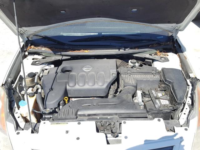 1N4AL24E49C115523 - 2009 NISSAN ALTIMA 2.5 WHITE photo 7