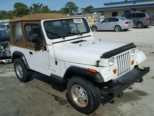 1J4FY19P8SP212464 - 1995 JEEP WRANGLER / WHITE photo 1