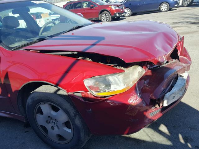 1HGCG16511A023477 - 2001 HONDA ACCORD EX RED photo 9