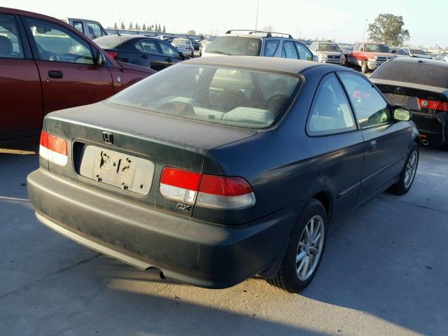 1HGEJ8148YL108493 - 2000 HONDA CIVIC EX მწვანე ფოტო 4