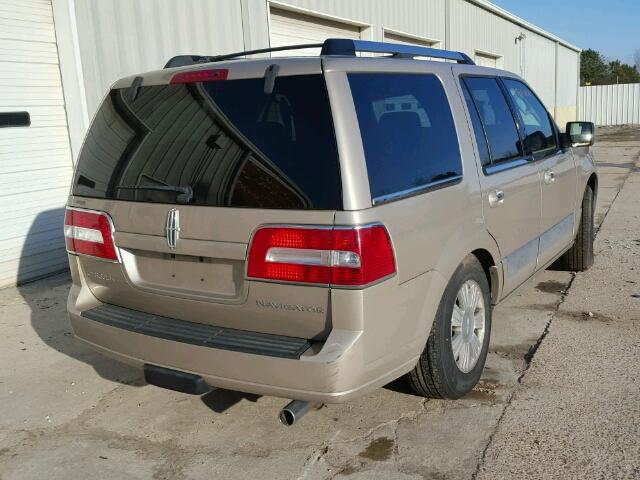 5LMFU28587LJ25713 - 2007 LINCOLN NAVIGATOR TAN photo 4