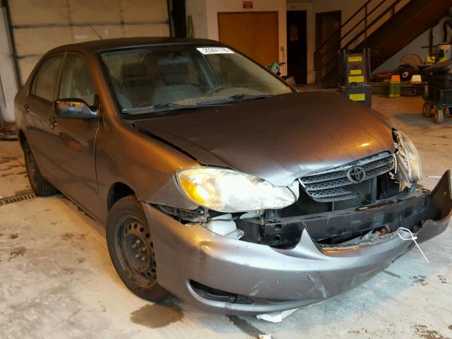 1NXBR32E47Z923587 - 2007 TOYOTA COROLLA CE GRAY photo 1