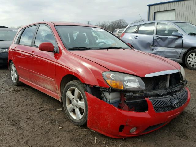 KNAFE161785016922 - 2008 KIA SPECTRA5 5 RED photo 1