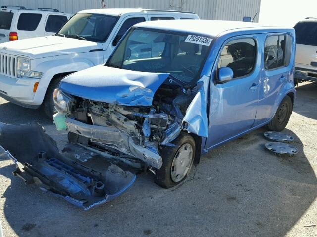 JN8AZ2KR3DT304739 - 2013 NISSAN CUBE S BLUE photo 2