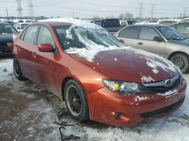 JF1GE6B67AH506521 - 2010 SUBARU IMPREZA 2. ORANGE photo 1