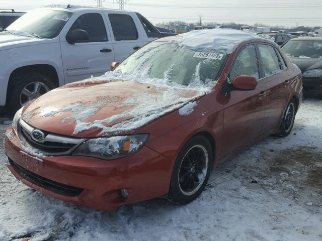 JF1GE6B67AH506521 - 2010 SUBARU IMPREZA 2. ORANGE photo 2