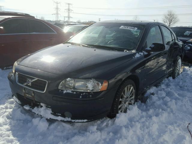 YV1RS592582674674 - 2008 VOLVO S60 2.5T BLUE photo 2