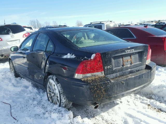 YV1RS592582674674 - 2008 VOLVO S60 2.5T BLUE photo 3