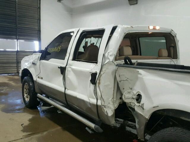 1FTSW21P66EC41040 - 2006 FORD F250 SUPER WHITE photo 10