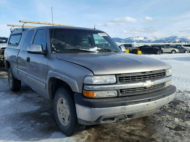 1GCEK19T81Z238744 - 2001 CHEVROLET SILVERADO GRAY photo 1