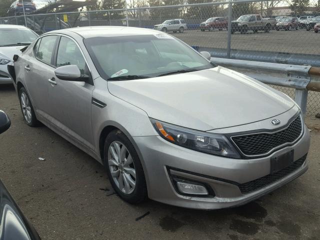 5XXGM4A72FG475274 - 2015 KIA OPTIMA LX SILVER photo 1