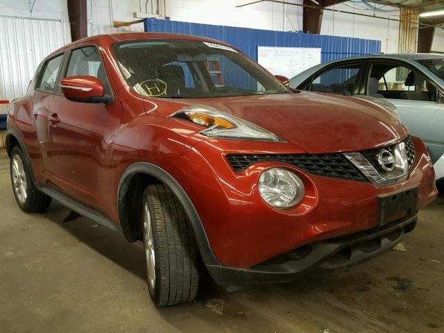 JN8AF5MR6HT705988 - 2017 NISSAN JUKE S RED photo 1