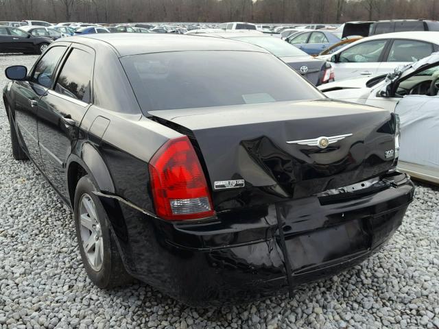 2C3KA53GX7H887662 - 2007 CHRYSLER 300 TOURIN BLACK photo 3