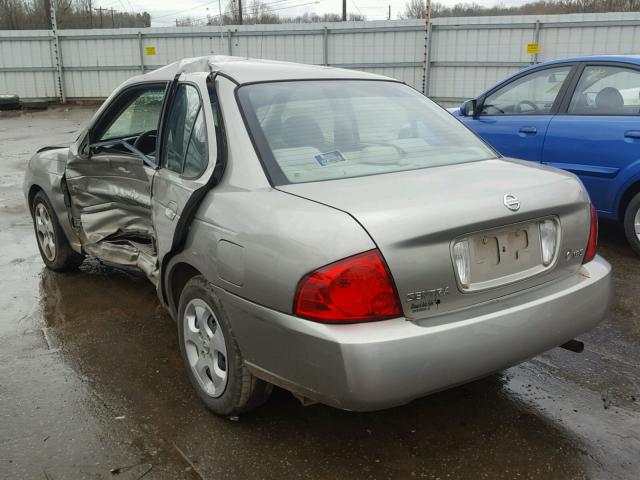 3N1CB51D35L564180 - 2005 NISSAN SENTRA 1.8 GRAY photo 3