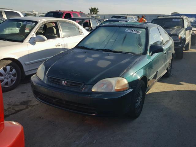 1HGEJ8243WL044844 - 1998 HONDA CIVIC EX GREEN photo 2