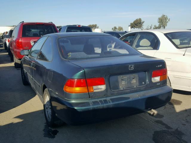 1HGEJ8243WL044844 - 1998 HONDA CIVIC EX GREEN photo 3