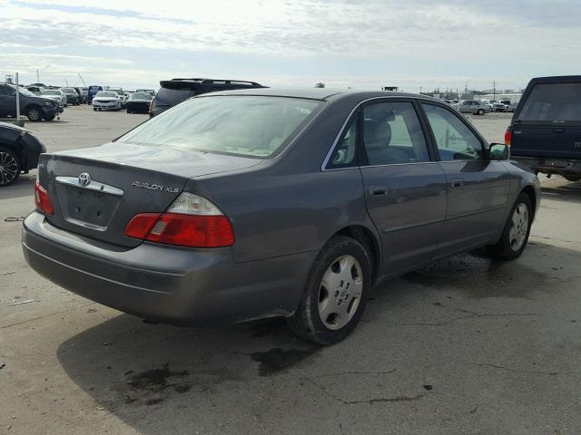 4T1BF28B34U344151 - 2004 TOYOTA AVALON XL GRAY photo 4