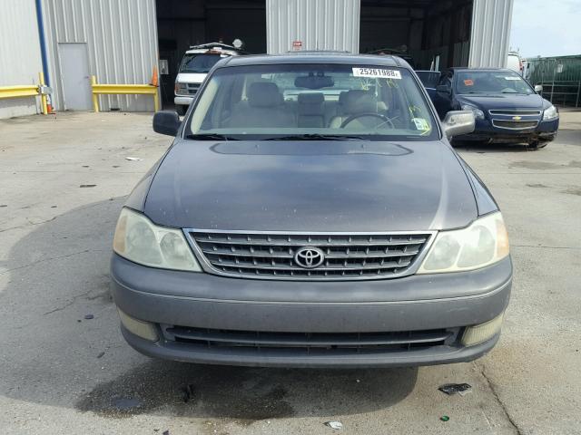 4T1BF28B34U344151 - 2004 TOYOTA AVALON XL GRAY photo 9