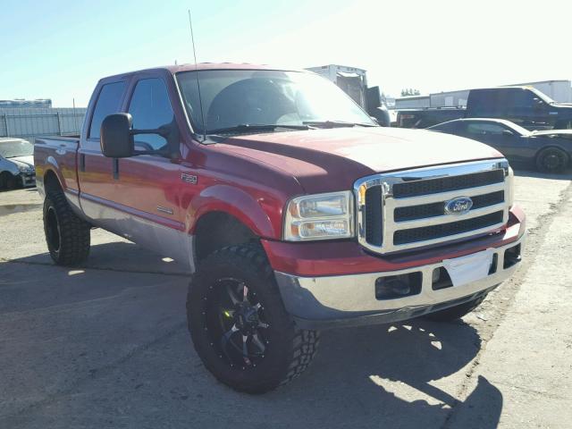 1FTSW31P53EC33478 - 2003 FORD F350 SRW S RED photo 1