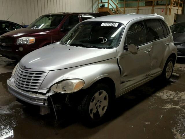 3C4FY48B75T570619 - 2005 CHRYSLER PT CRUISER SILVER photo 2