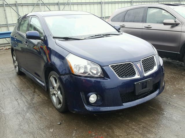 5Y2SR67039Z423302 - 2009 PONTIAC VIBE GT BLUE photo 1